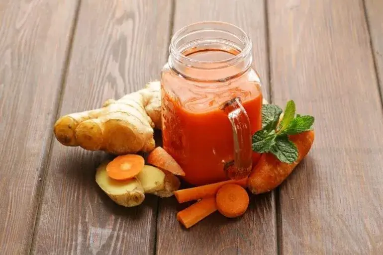 Benefits of Carrot and Ginger Juice
