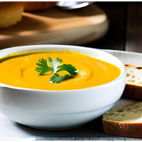 Spiced Carrot Ginger Soup Recipe
