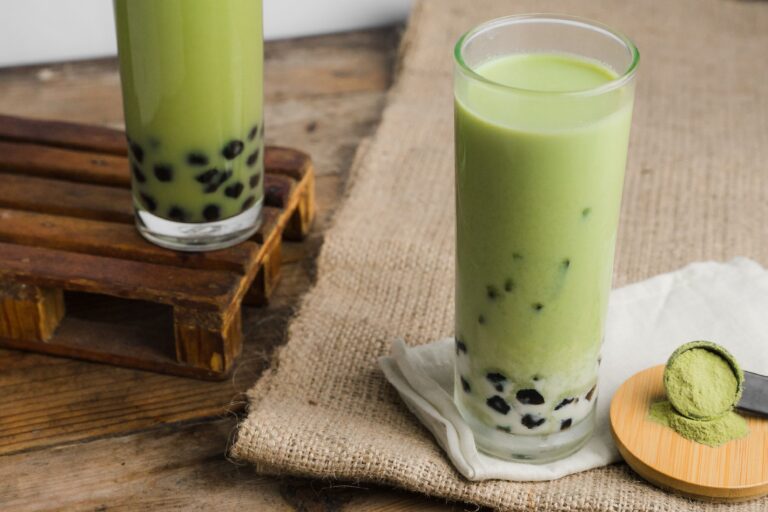 The Amazing Matcha Milk Tea with Boba Recipe (Iced): How to Make It at Home